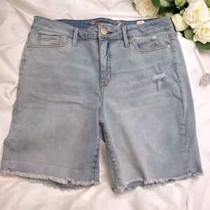 Seven7 Light Blue Denim Jean Shorts